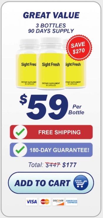 Sight Fresh Buy 3 Bottles